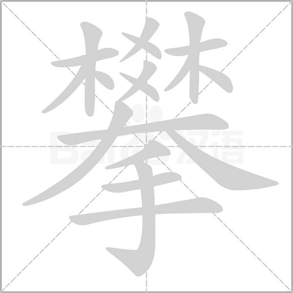 笔顺动画