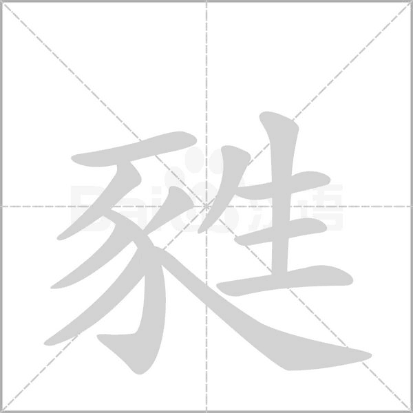 笔顺动画