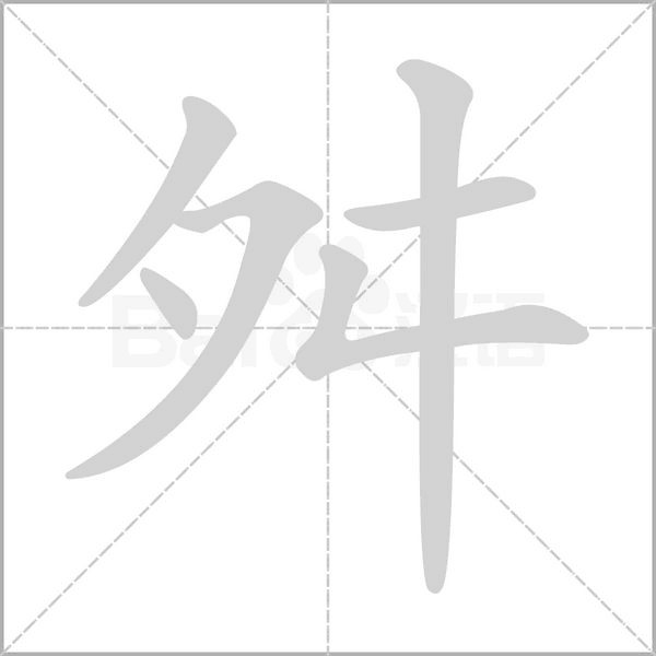 笔顺动画