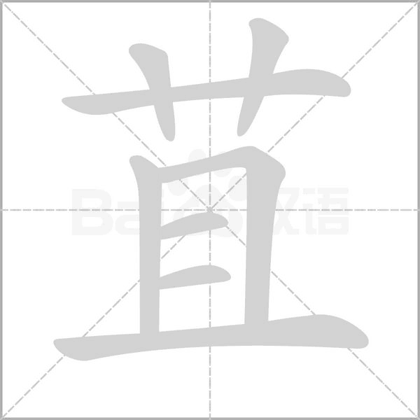 笔顺动画
