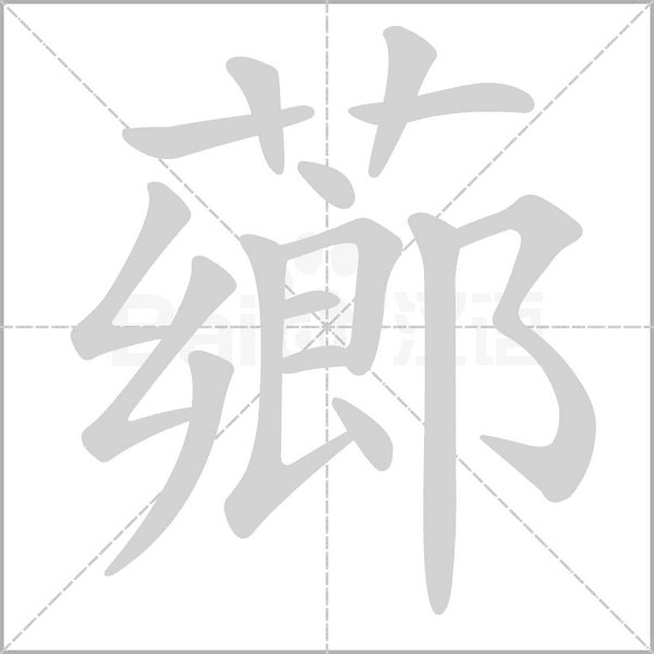 笔顺动画
